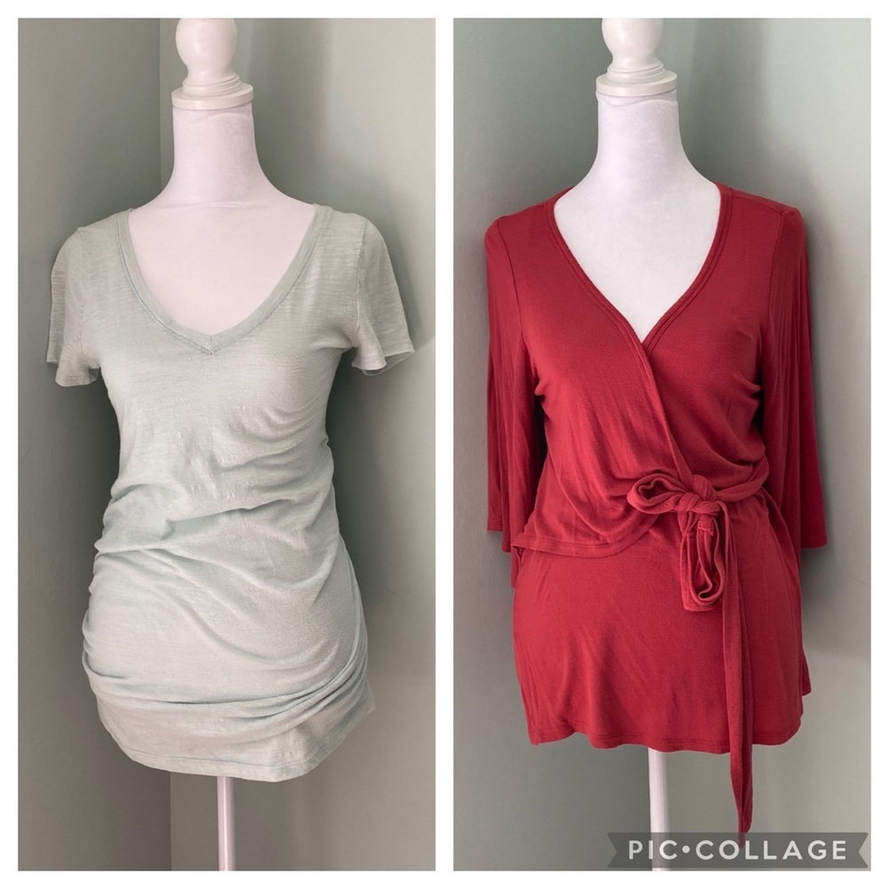 a:glow maternity nursing tops size xs